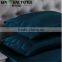 Whole Sale Best Gifts 100% Pure Natural Silk Pillow Covers Dyed Oxford Style Silk Pillowcases With boders Dark Blue