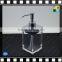 Bathroom Accessories of Acrylic Decorative Bathroom Lotion Pump Dispenser Bottle 500ml for Hotel/home