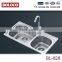 304# Stainless Steel double bowl kitchen sink BL-828