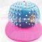 New Hip Hop dancer snapback with rivets adjustable baseball snapbacks punk