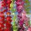 2m Artificial wisteria wall hanging flower decoration,mix colors