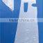 Disposable white LDPE apron