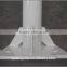 Galvanized steel traffic light signal conical pole