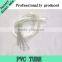 Soft flexible square pvc pipe for lamp decoration