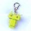Cheap Plastic Robot LED light flash keychain