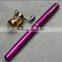 Golden Vara De Pesca Mini Aluminum Pocket Pen Fishing Rod Pole + Reel Sea Fishing Rods Tackle Tool