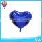 2016 heart shape decoration foil balloon with customer design and different colors for party and wedding stage favors