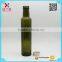 Classical 250ml green olive oil glass bottle