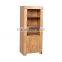 Modern Style Oiled Wooden Book Cabinet