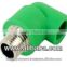 Male Thread Coupler - PPR Pipes and Fittings - Green