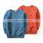 wholesale kids pullover sweatshirt for winter plain unisex crewneck sweatshirt