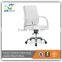 functional exective middle back white leather office chair GAC036B