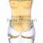 body shaped mini short glass cup new product with hot sell