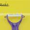 5" Hot sale good quality small plastic fruit and vegetable peeler BD-G222