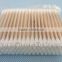 Double-tipped wooden stick ear cotton swabs