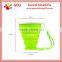Multi-function silicone drinking folding tea cup with lid                        
                                                                                Supplier's Choice