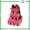Fancy gift box for chocolate/wedding chocolate box with ribbon/candy box