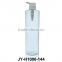 China supplier hot sell BPA free lotion cream PET bottle empty transparent shampoo bottle liquid pump plastic bottle