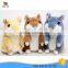 custom repeat talking plush hamster toy
