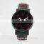 fancy classic man quartz alloy case charm leather watch