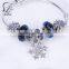 EUBS Wholesale 925 Sterling Silver 3mm snake chain bracelet