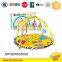 Animal park soft plush toy baby blanket with motion gym