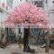 CIA wedding and home decoration white artificial indoor cherry blossom tree