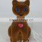 Low cost Popular lovely artificial moss animal for table decoration