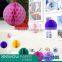 wedding party home decor paper honeycomb ball