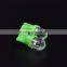 2015 New DC 12V T10 1W 1 COB LED Green Car Lights Clearance Light/Marker Light