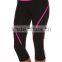 womens fitness tight, running tight, capri pants, nylon fitness legging