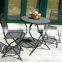 galvanized steel chair, stainless steel chair, steel table and chair