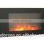 modern flame wall mounted electric fireplace with backlight optional