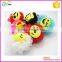 2016 baby's new fashion cheap PE mesh bath ball bath sponge bath brush smile sunshine expression animation