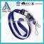 Polyester Material Custom Printing Lanyard USB