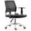 New Design swivel chair black office computer staff chair with armrest