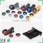 Cell Phone Lens 3 in 1 Clip-On Fish Eye Lens+Wide Angle+Macro Lens Set New 180 Degree Universal For i4 4s 5 6 for Samsung