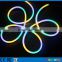 50meter spool 24v dynamic digital rgb led neon tube flex multi-color