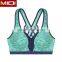 Customized Logo Printing Yoga Apparel Wholesale Sexy Sports Yoga Bra for Ladies