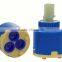 cartridge shower mixer valve in transparent, blue, green, all colors