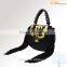 fashion women hand made bags in suede PU,china supplier