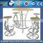 Perfect quality aluminum high bar stool chair
