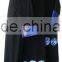 black embroidered abaya with cuff sleeves