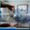 clear transparent embossed signature strip matte finish pvc business card cards printing
