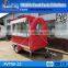China New Design Moving Towable Snack Fast Food Carts