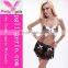 Top selling woman cheap lingerie black sexy inner wear with bowknot