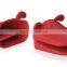 Cotton Funny Oven Mitt, Silicone Heat Resistant Gloves