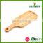 High quality wood food serving plate with handle wholesale