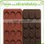 FDA LFGB Confirmed Decorative Customized Silicone Chocolate Mold