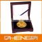 Hotsale Customized Made-in-China Velvet Covering Collective Gold Coin Packaging Plastic Box(ZDP14-C008)